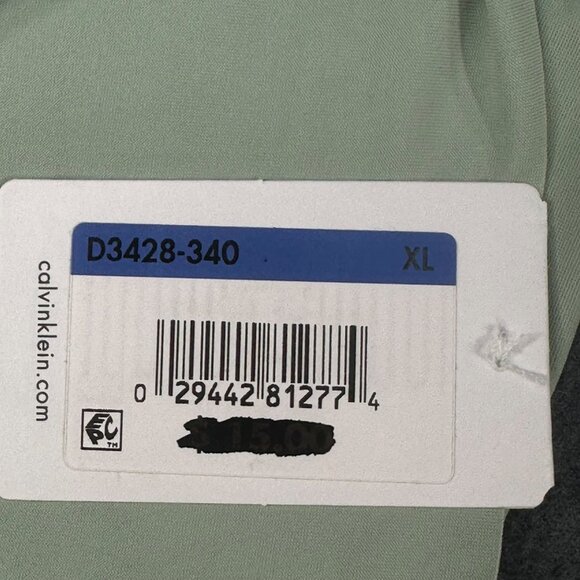 Calvin Klein Women's Size XL Panty Thong Seamless Green New With Tags - Picture 4 of 8